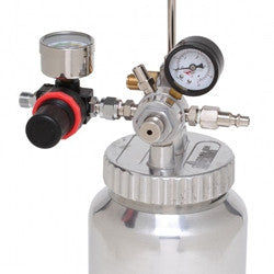 APOLLO 2 Qt. Pressure Pot with Single or Dual Regulator and Gauge